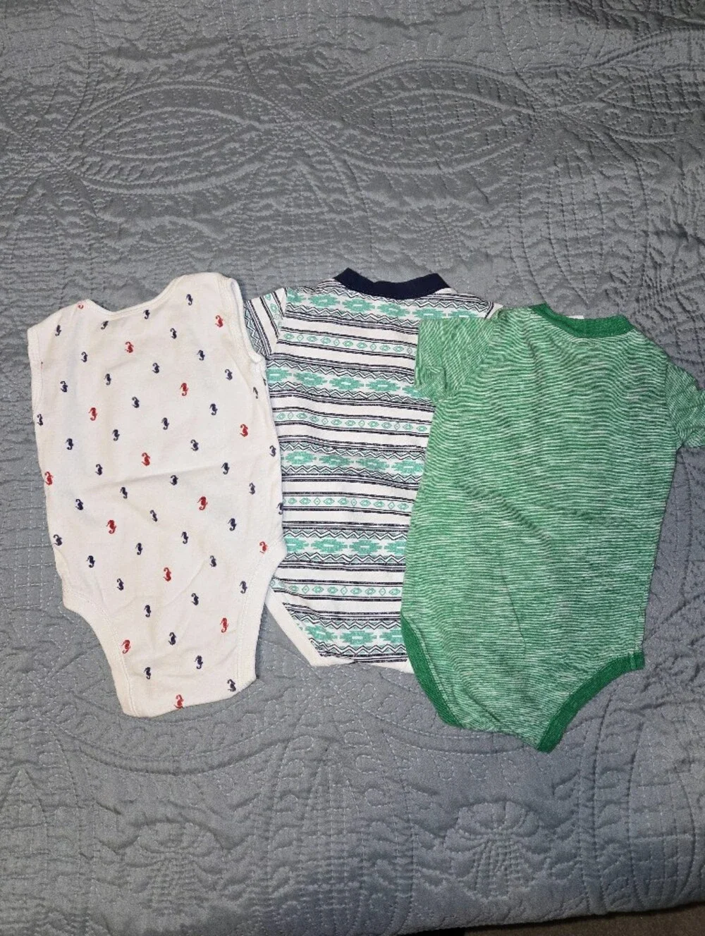 Baby Boy's 6-12M One-Piece Bodysuit Bundle 3pcs